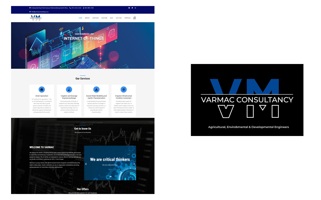 Vrmac Engineers Consultancy Website